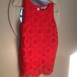 Ann Taylor Loft bright orange 🍊  top